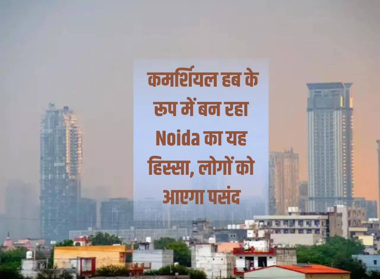 Delhi NCR Property: This part of Noida is being built as a commercial hub, people will like it