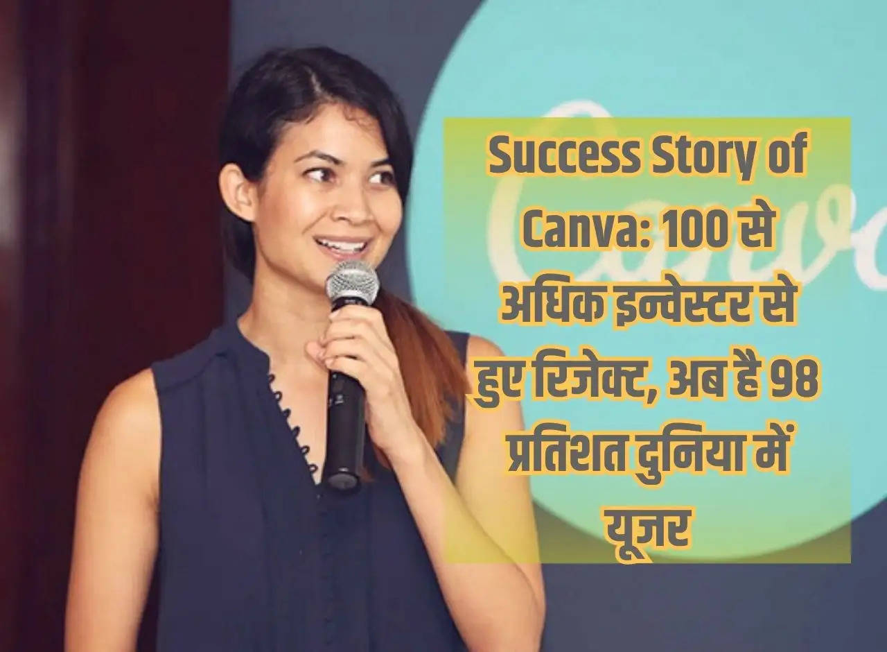 Success Story of Canva: Rejected from more than 100 investors, now 98 percent are users in the world