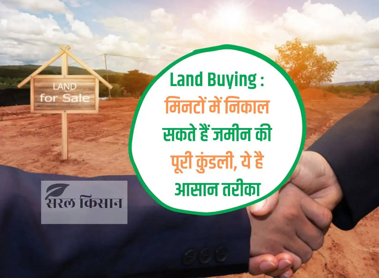 Land Buying: You can get the complete horoscope of land in minutes, this is the easy way