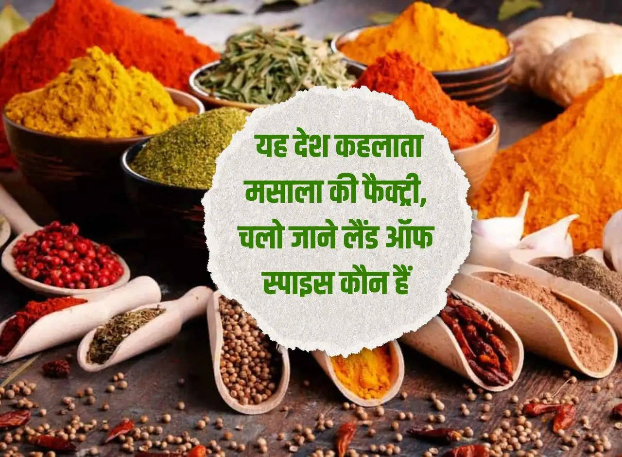 Land Of Spice: This country is called spice factory, let's know who is Land of Spice