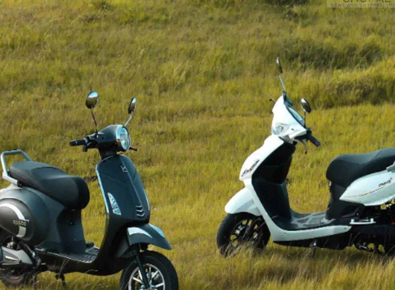 The stylish look of this electric scooter made people crazy, range of 200 kilometers