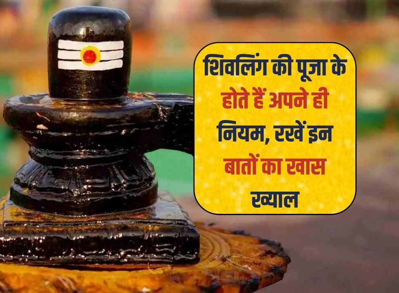 Shivlinga: Shivlinga worship has its own rules, take special care of these things