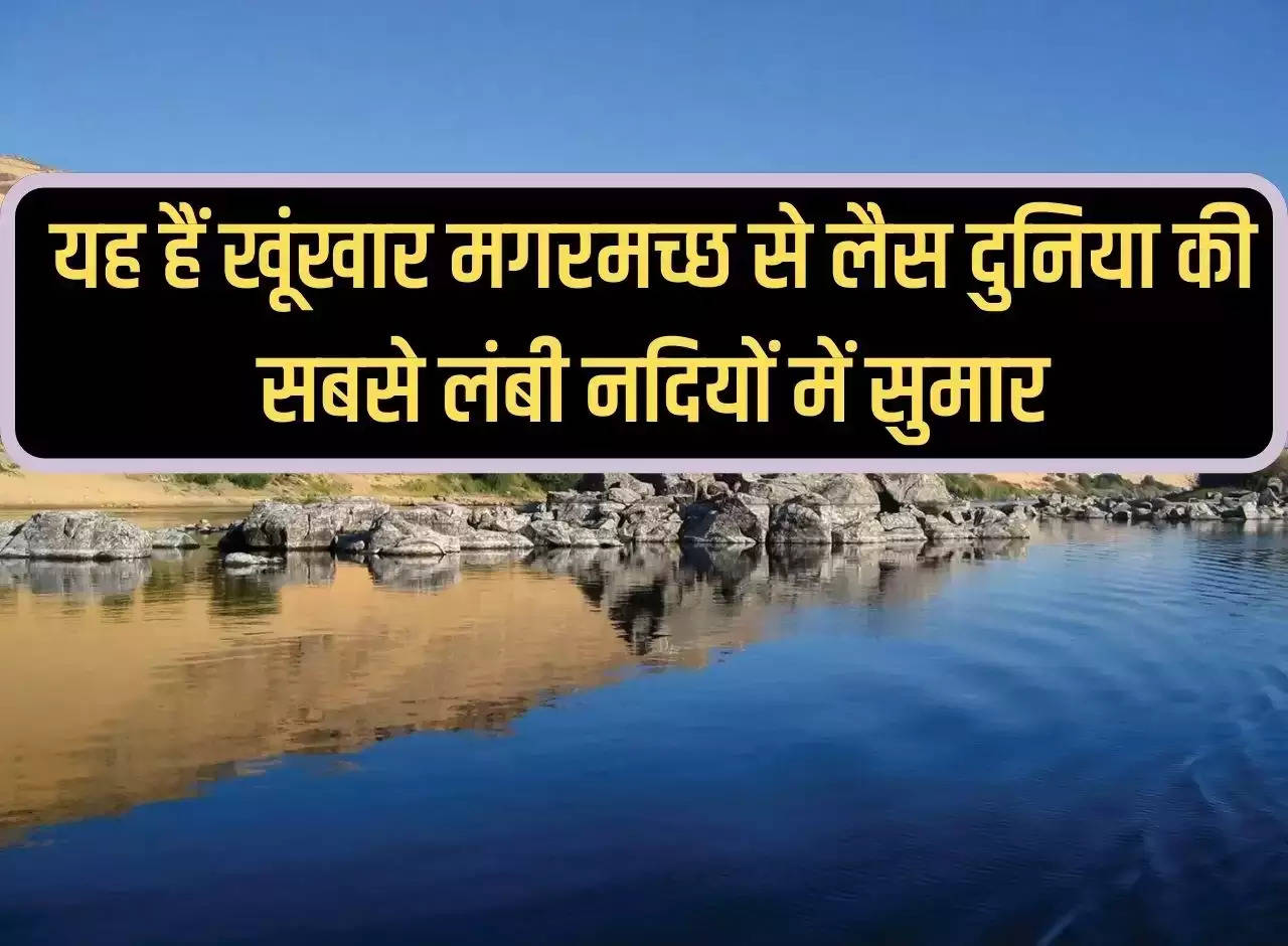 Nile: This is one of the longest rivers in the world equipped with dreaded crocodiles, know the interesting story