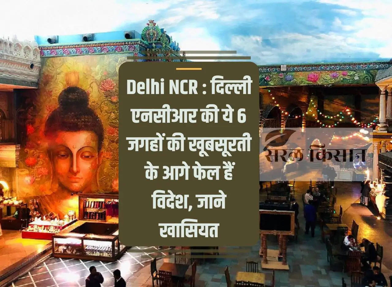 Delhi NCR: Foreign countries fail in comparison to the beauty of these 6 places of Delhi NCR, know their specialty